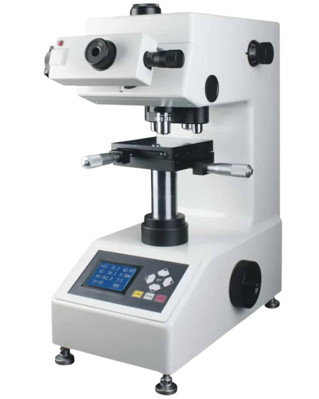 Vickers hardness tester used for tungsten carbide quality inspection at Sonani Tungsten