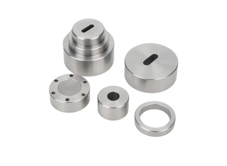 A set of high-performance tungsten carbide dies and tooling components, engineered for powder metallurgy and industrial applications, showcasing superior wear resistance and durability.